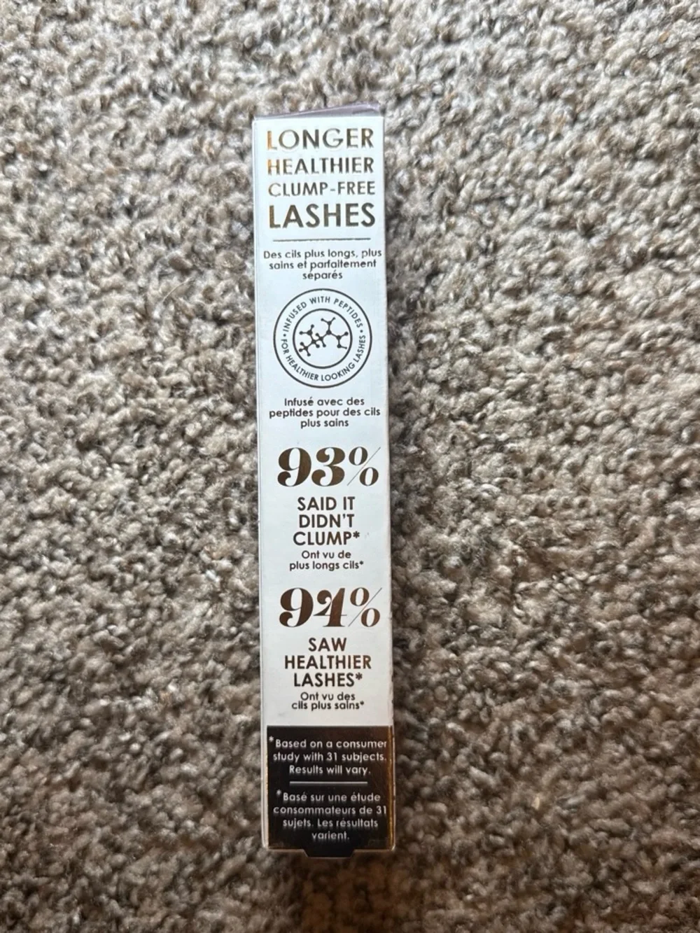 Grande Mascara Conditioning Peptide Mascara — Brown